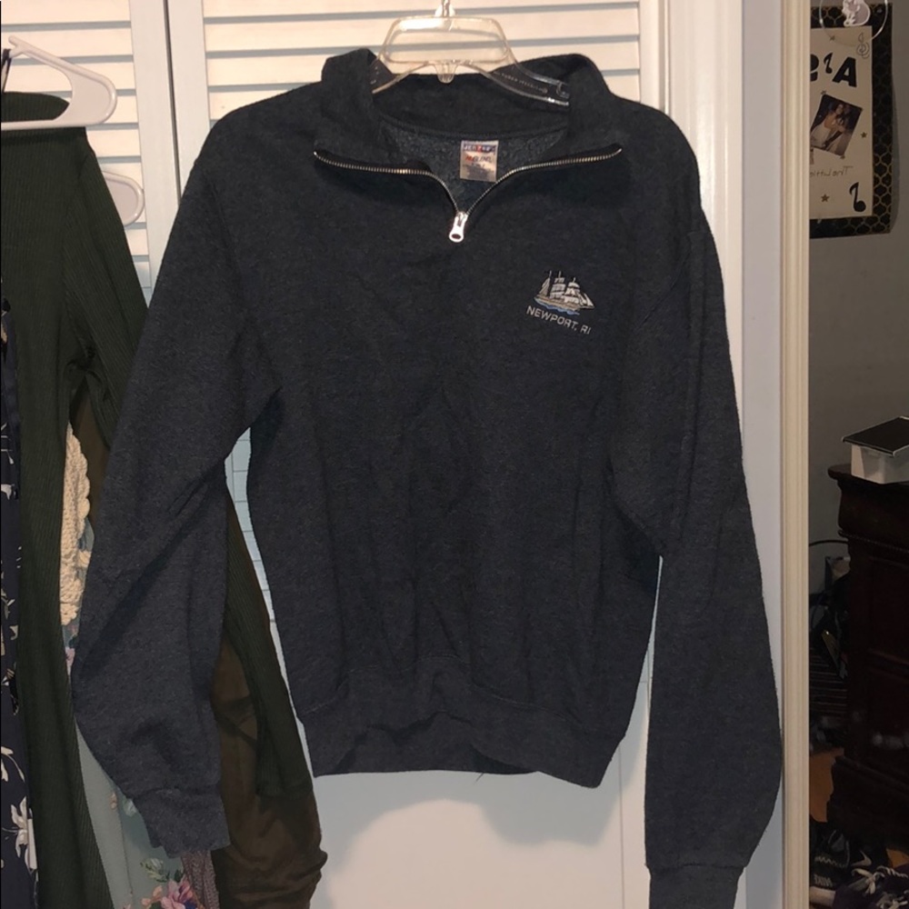 Newport RI half zip sweatshirt!